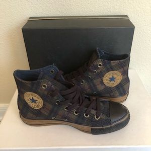 converse chuck taylor all star grid print 7.5US